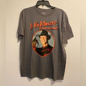 Nightmare on Elm Street Freddy Krueger Short Sleeve Graphic Tee Size Large